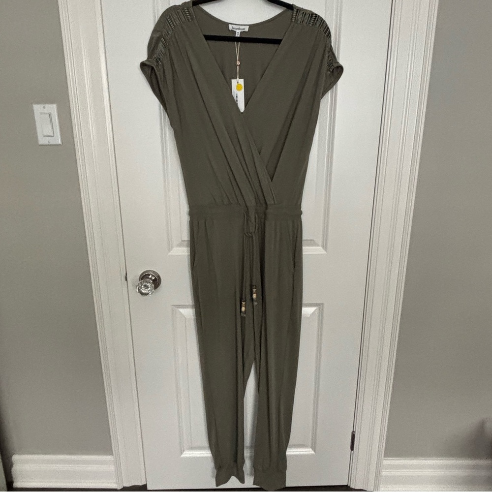 Heartloom Perri Olive Jumpsuit - Sz. M